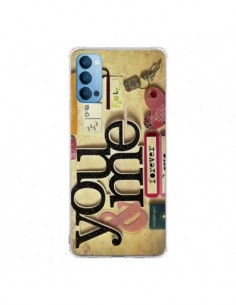 Coque Oppo Reno4 Pro 5G Me And You Love Amour Toi et Moi...