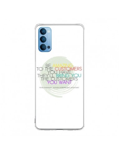 Coque Oppo Reno4 Pro 5G Peter Shankman, Customers - Shop Gasoline