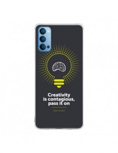 Coque Oppo Reno4 Pro 5G Creativity is contagious,...