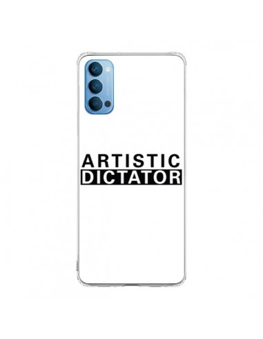 Coque Oppo Reno4 Pro 5G Artistic Dictator Black - Shop Gasoline