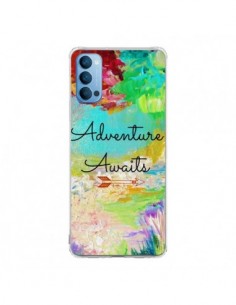 Coque Oppo Reno4 Pro 5G Adventure Awaits Fleurs - Ebi...