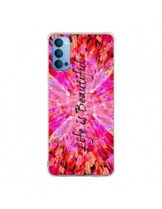 Coque Oppo Reno4 Pro 5G Life is Beautiful - Ebi Emporium