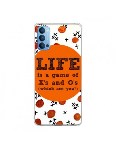 Coque Oppo Reno4 Pro 5G Life is a Game XoXo - Ebi Emporium