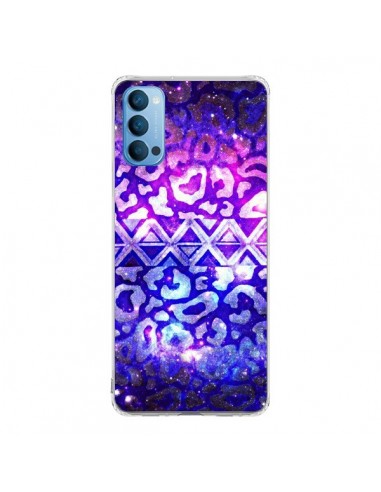 Coque Oppo Reno4 Pro 5G Tribal Leopard Galaxy - Ebi Emporium