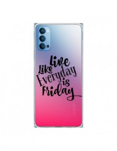 Coque Oppo Reno4 Pro 5G Everyday Friday Vendredi Live Vis...