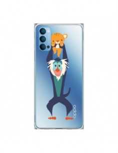 Coque Oppo Reno4 Pro 5G Futur Roi Lion King Rafiki...