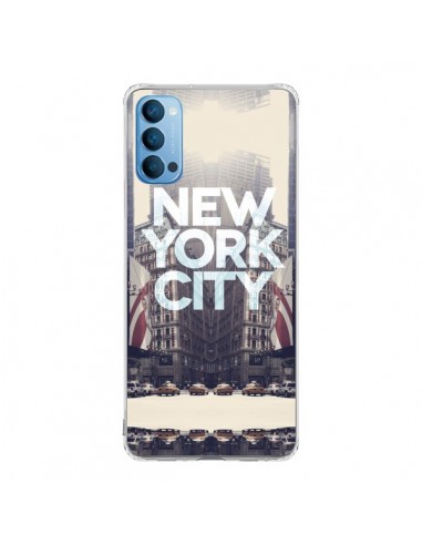 Coque Oppo Reno4 Pro 5G New York City Vintage - Javier Martinez