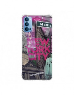 Coque Oppo Reno4 Pro 5G New York City Rose - Javier Martinez