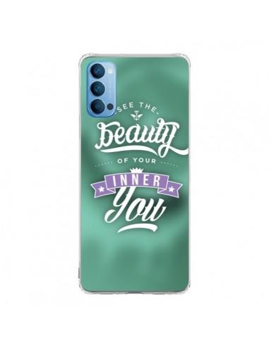 Coque Oppo Reno4 Pro 5G Beauty Vert - Javier Martinez