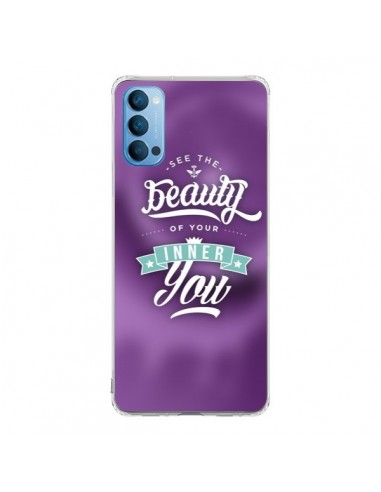 Coque Oppo Reno4 Pro 5G Beauty Violet - Javier Martinez