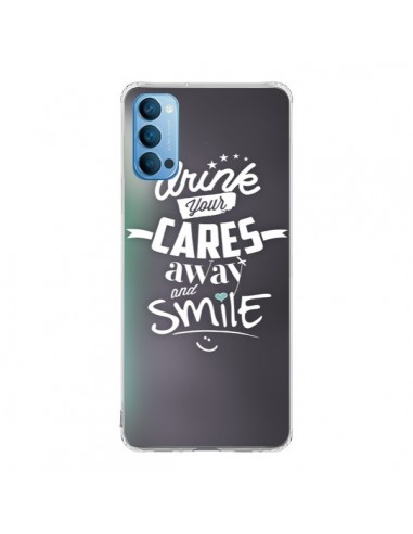 Coque Oppo Reno4 Pro 5G Drink Gris - Javier Martinez