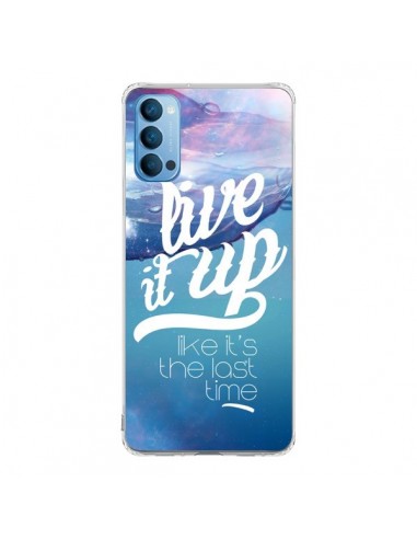 Coque Oppo Reno4 Pro 5G Last Time Bleu - Javier Martinez