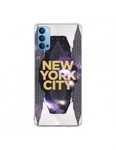 Coque Oppo Reno4 Pro 5G New York City Orange - Javier...