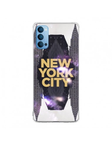 Coque Oppo Reno4 Pro 5G New York City Orange - Javier Martinez