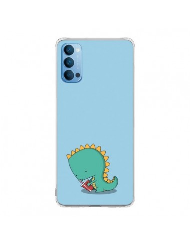 Coque Oppo Reno4 Pro 5G Dino le Dinosaure - Jonathan Perez