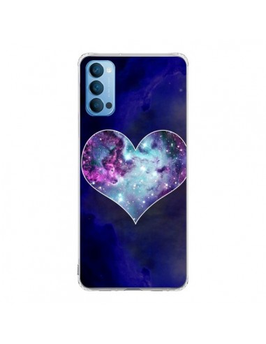 Coque Oppo Reno4 Pro 5G Nebula Heart Coeur Galaxie - Jonathan Perez