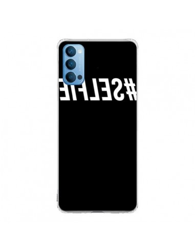 Coque Oppo Reno4 Pro 5G Hashtag Selfie Blanc Inversé - Jonathan Perez