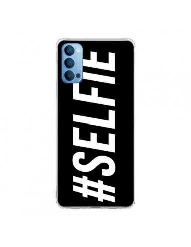 Coque Oppo Reno4 Pro 5G Hashtag Selfie Noir Horizontal - Jonathan Perez