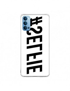 Coque Oppo Reno4 Pro 5G Hashtag Selfie Noir Inversé...