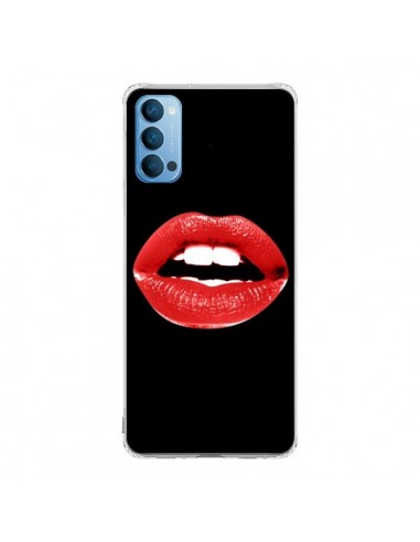 Coque Oppo Reno4 Pro 5G Lèvres Rouges - Jonathan Perez