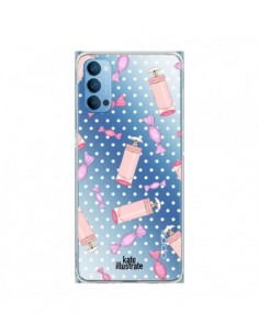 Coque Oppo Reno4 Pro 5G Candy Bonbons Transparente -...