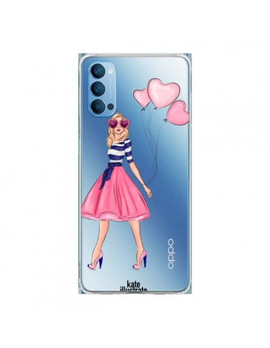 Coque Oppo Reno4 Pro 5G Legally Blonde Love Transparente - kateillustrate