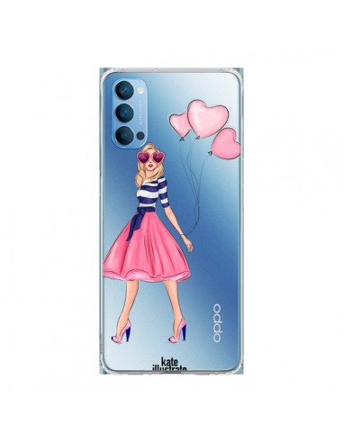 Coque Oppo Reno4 Pro 5G Legally Blonde Love Transparente - kateillustrate