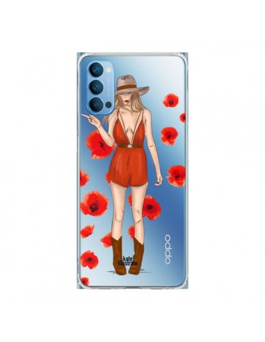 Coque Oppo Reno4 Pro 5G Young Wild and Free Coachella Transparente - kateillustrate