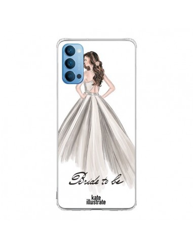Coque Oppo Reno4 Pro 5G Bride To Be Mariée Mariage - kateillustrate
