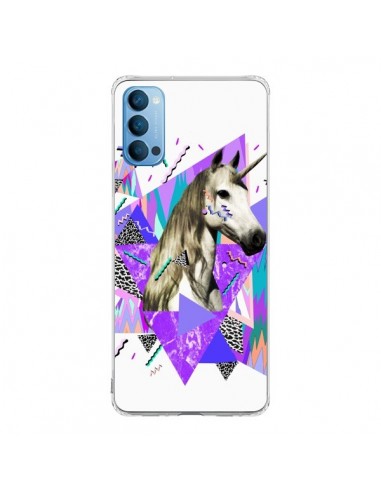 Coque Oppo Reno4 Pro 5G Licorne Unicorn Azteque - Kris Tate