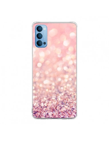 Coque Oppo Reno4 Pro 5G Paillettes Blush - Lisa Argyropoulos