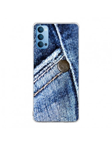 Coque Oppo Reno4 Pro 5G  Jean Vintage - Laetitia