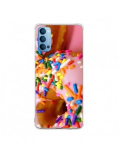 Coque Oppo Reno4 Pro 5G Donuts Rose Candy Bonbon - Laetitia