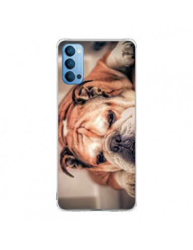 Coque Oppo Reno4 Pro 5G Chien Bulldog Dog - Laetitia