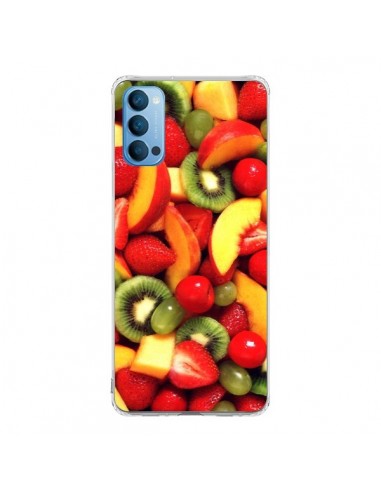 Coque Oppo Reno4 Pro 5G Fruit Kiwi Fraise - Laetitia