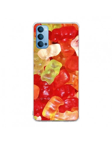 Coque Oppo Reno4 Pro 5G Bonbon Ourson Multicolore Candy - Laetitia