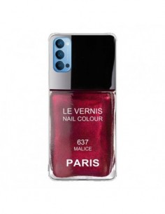 Coque Oppo Reno4 Pro 5G Vernis Paris Malice Violet -...