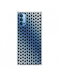 Coque Oppo Reno4 Pro 5G Triangles Romi Azteque Noir...