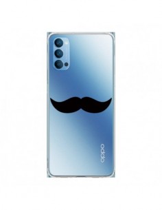 Coque Oppo Reno4 Pro 5G Moustache Movember Transparente -...