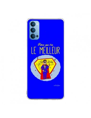 Coque Oppo Reno4 Pro 5G Le meilleur Papa Fête des Pères - Leellouebrigitte