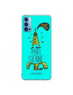 Coque Oppo Reno4 Pro 5G Je suis Parisienne La Tour Eiffel...
