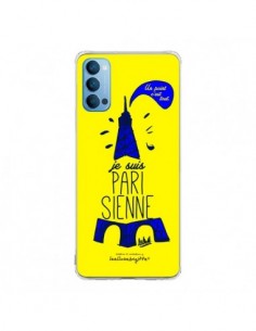 Coque Oppo Reno4 Pro 5G Je suis Parisienne La Tour Eiffel...