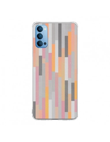 Coque Oppo Reno4 Pro 5G Bandes Couleurs - Leandro Pita