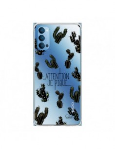 Coque Oppo Reno4 Pro 5G Cactus Je Pique Transparente -...