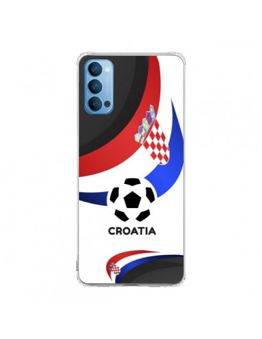Coque Oppo Reno4 Pro 5G Equipe Croatie Football - Madotta
