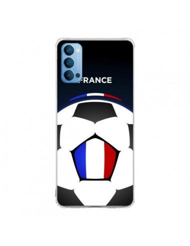 Coque Oppo Reno4 Pro 5G France Ballon Football - Madotta