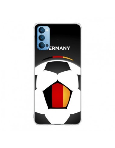 Coque Oppo Reno4 Pro 5G Allemagne Ballon Football - Madotta