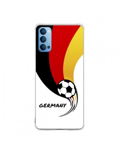 Coque Oppo Reno4 Pro 5G Equipe Allemagne Germany Football - Madotta