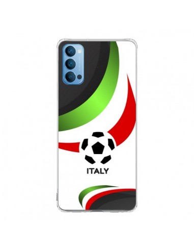 Coque Oppo Reno4 Pro 5G Equipe Italie Football - Madotta