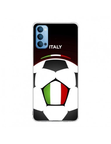 Coque Oppo Reno4 Pro 5G Italie Ballon Football - Madotta